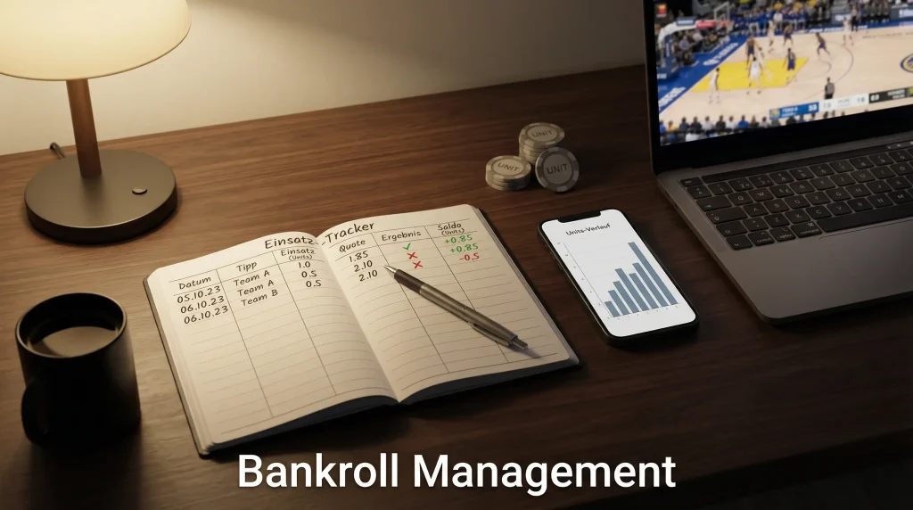 Bankroll Management für Basketball Wetten Einsatz-Guide